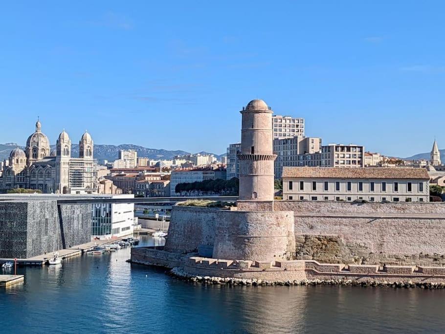 Escapade Marseillaise Pres Des Terrasses Du Port Apartment มาร์กเซย ภายนอก รูปภาพ